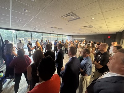 crowd at coffee