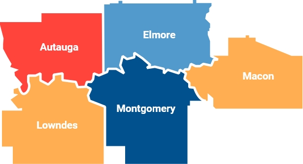 5 Counties