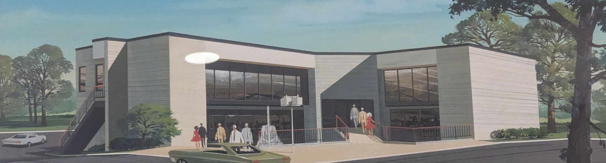 Architect rendering of RRUW building