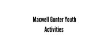 Maxwell-Gunter Youth Activities logo